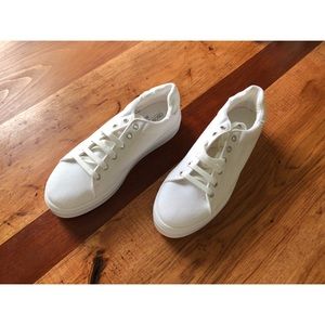 ASOS Basic Clean White Sneakers Size 8